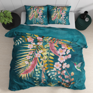 Kamala Botanisch Groen 240 x 220