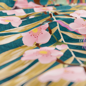 Kamala Botanisch Groen 240 x 220