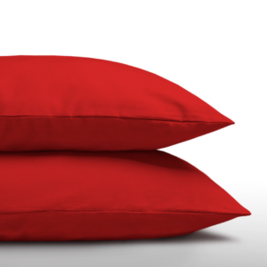 Katoenen 2 in 1 Kussenslopen Rood