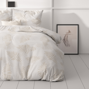 Leaves light Wit 140 x 200/220