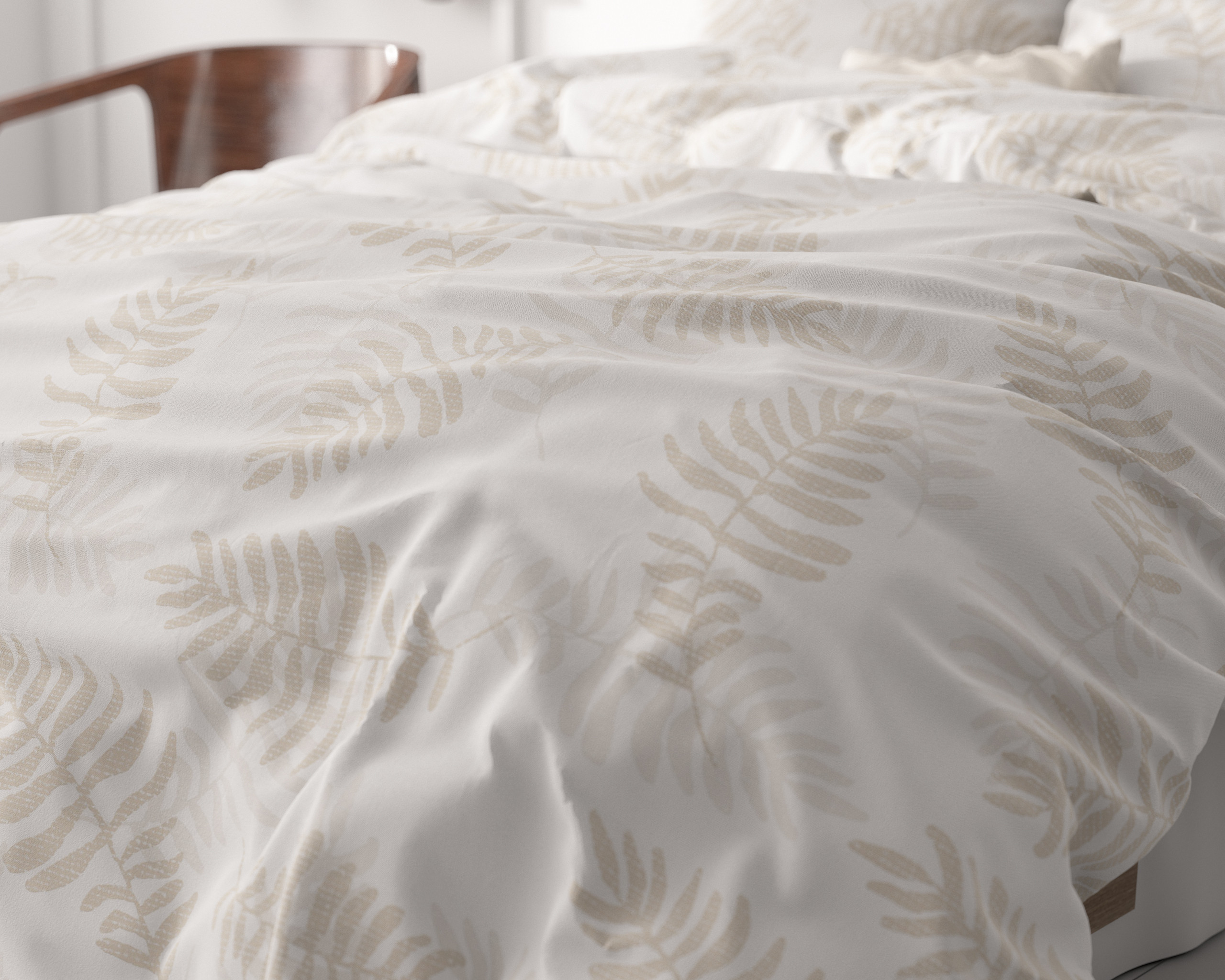 Leaves light Wit 240 x 200/220