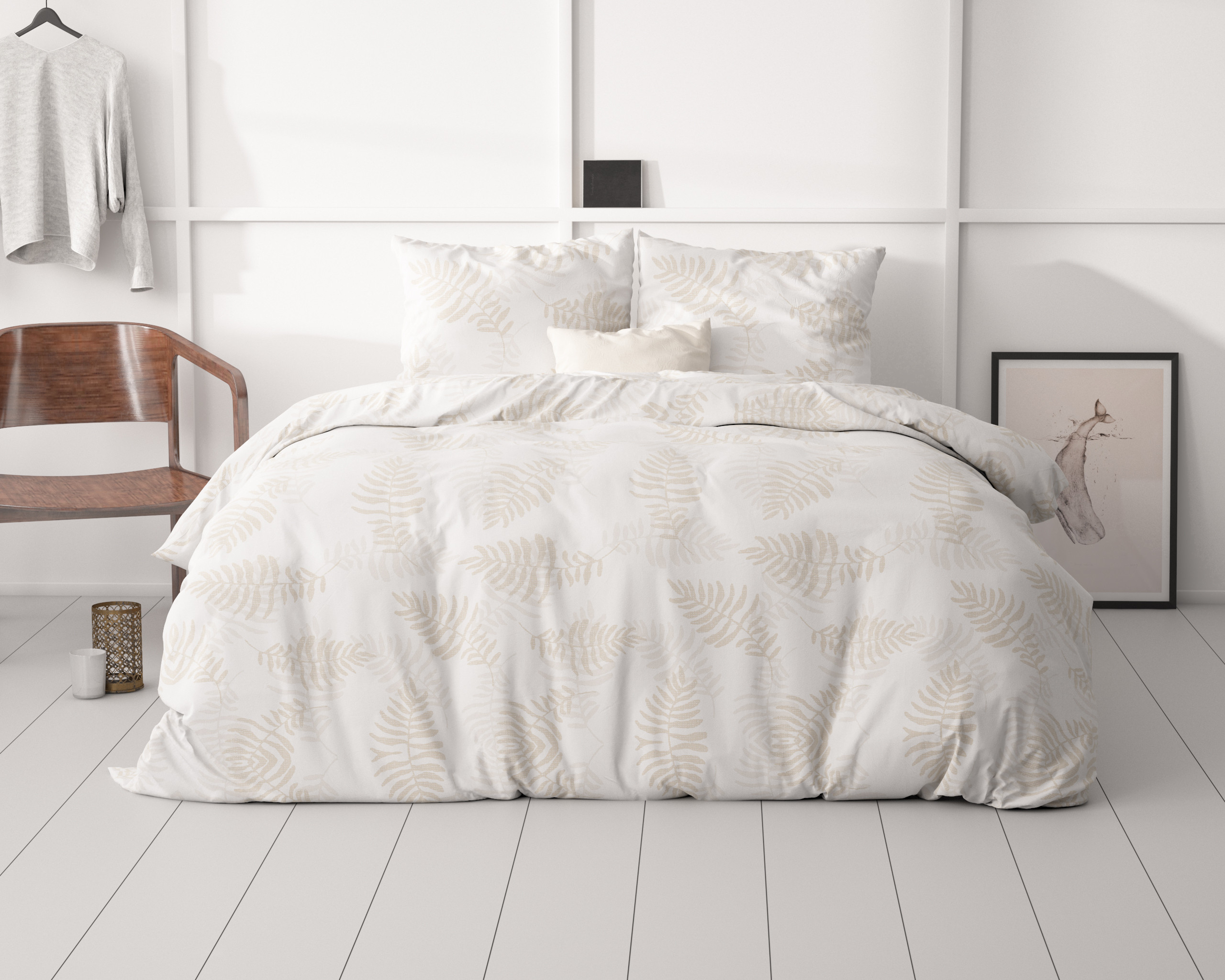 Leaves light Wit 240 x 200/220