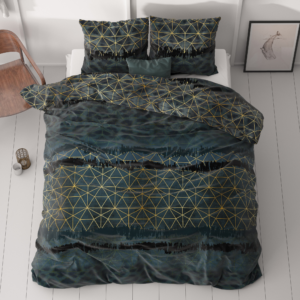 Leopard deco Donker Groen 200 x 200/220