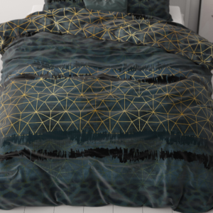 Leopard deco Donker Groen 240 x 200/220