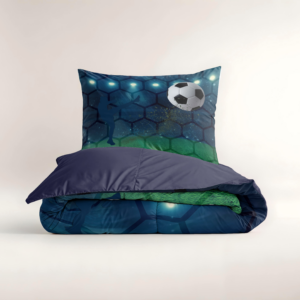 Live football Blauw 140 x 200/220