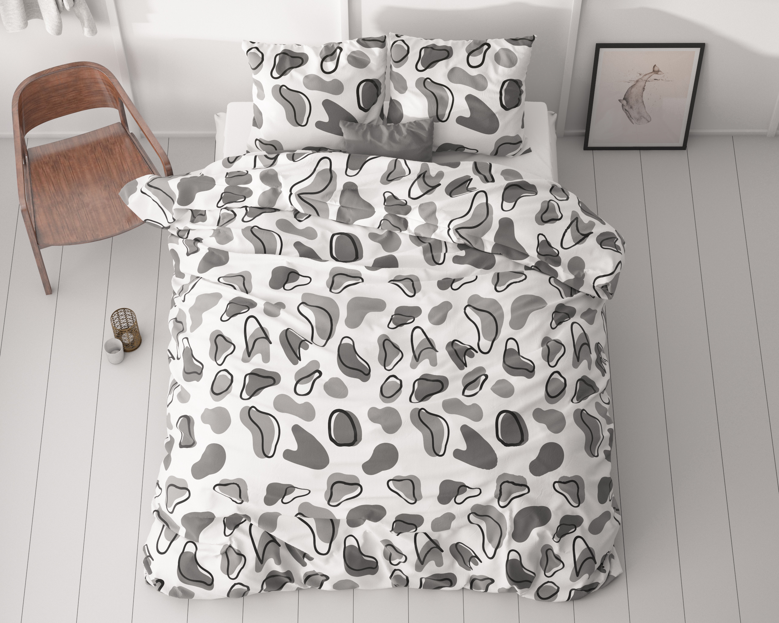 Lova Wit 200 x 200/220