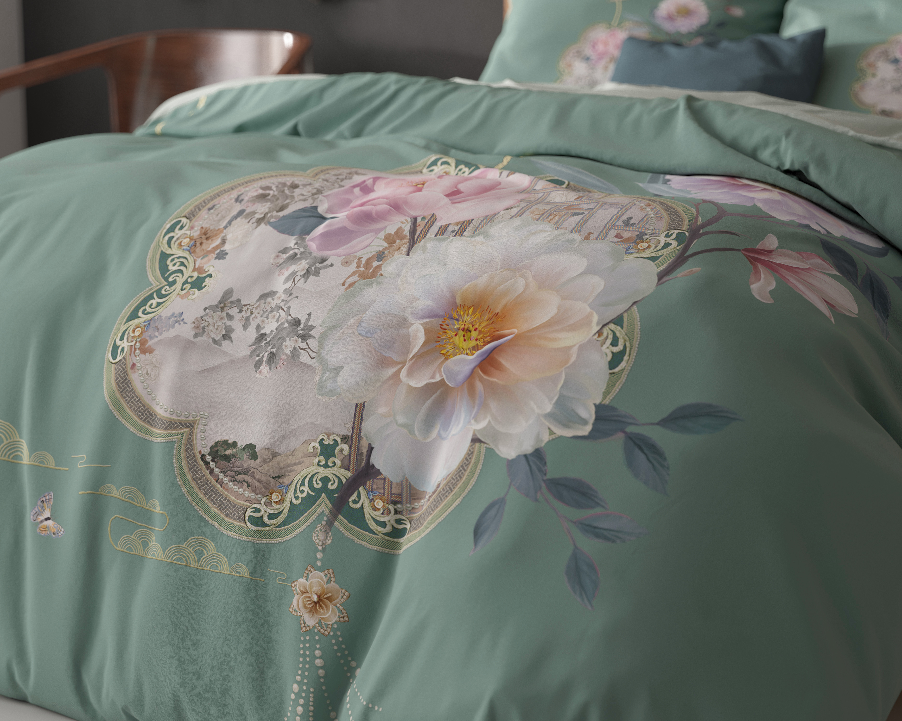 Lyra Groen 240 x 200/220