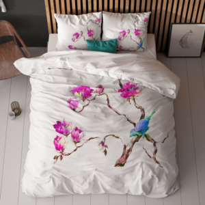 Magnolias Wit 140 x 200/220