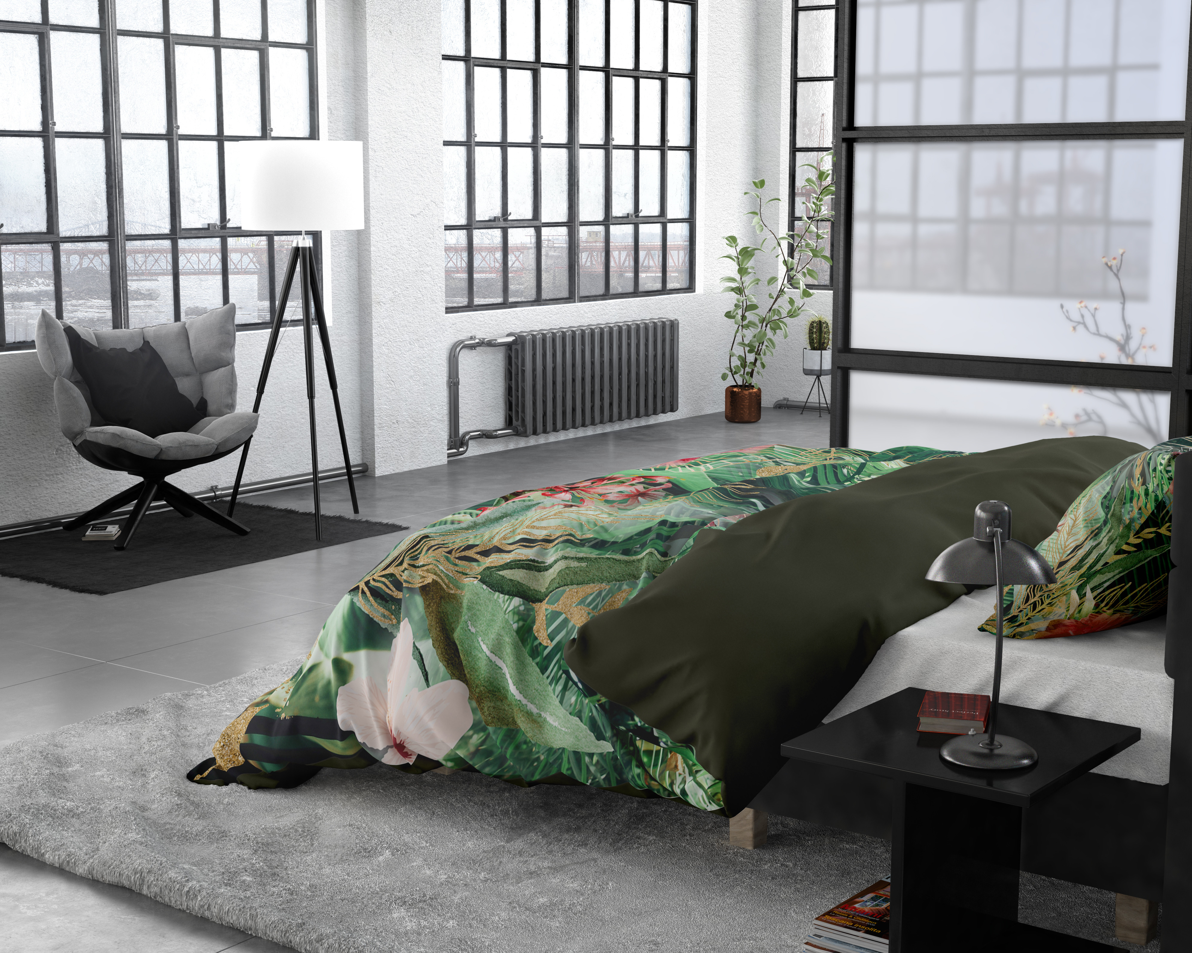 Mentha Groen 200 x 220