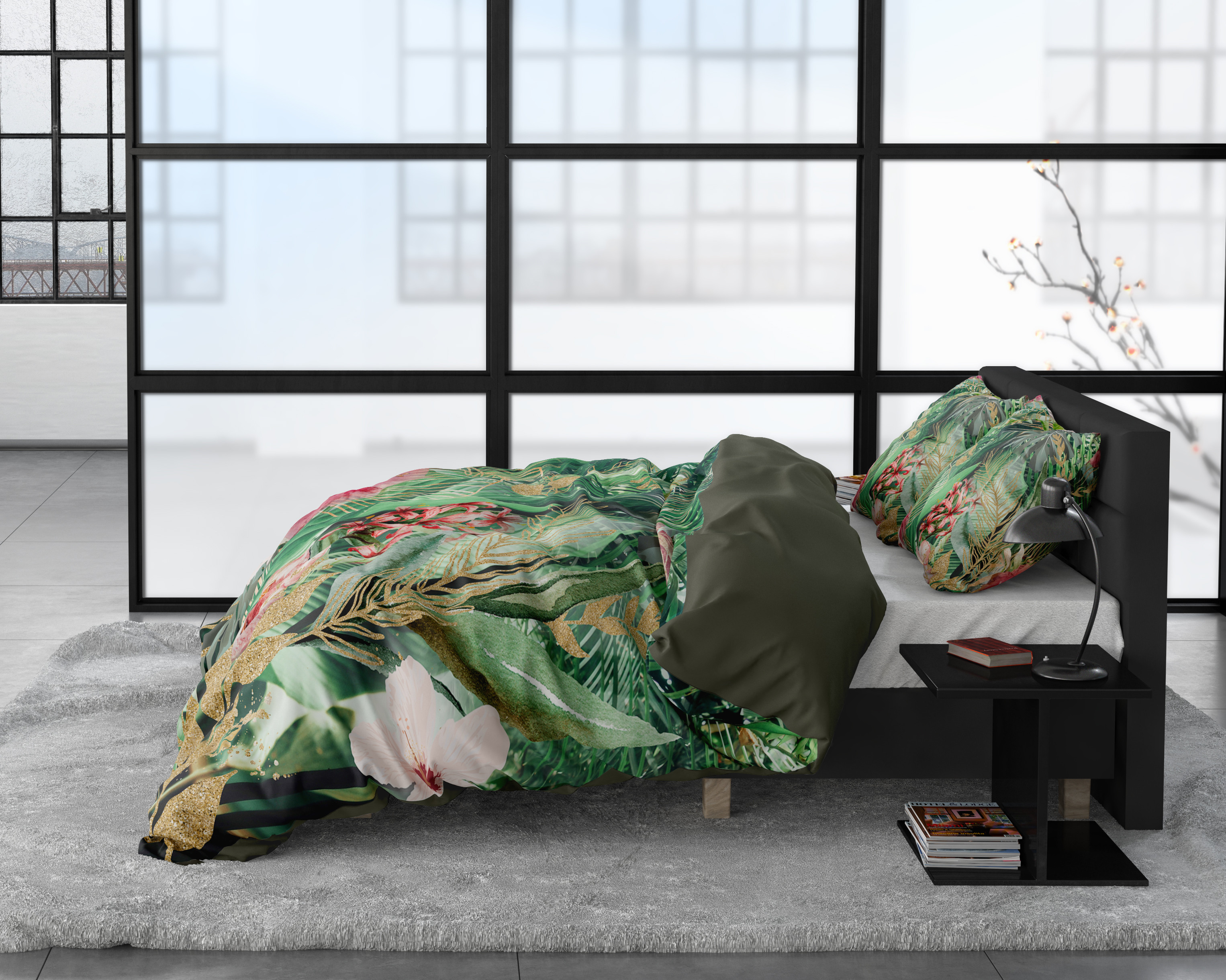 Mentha Groen 200 x 220