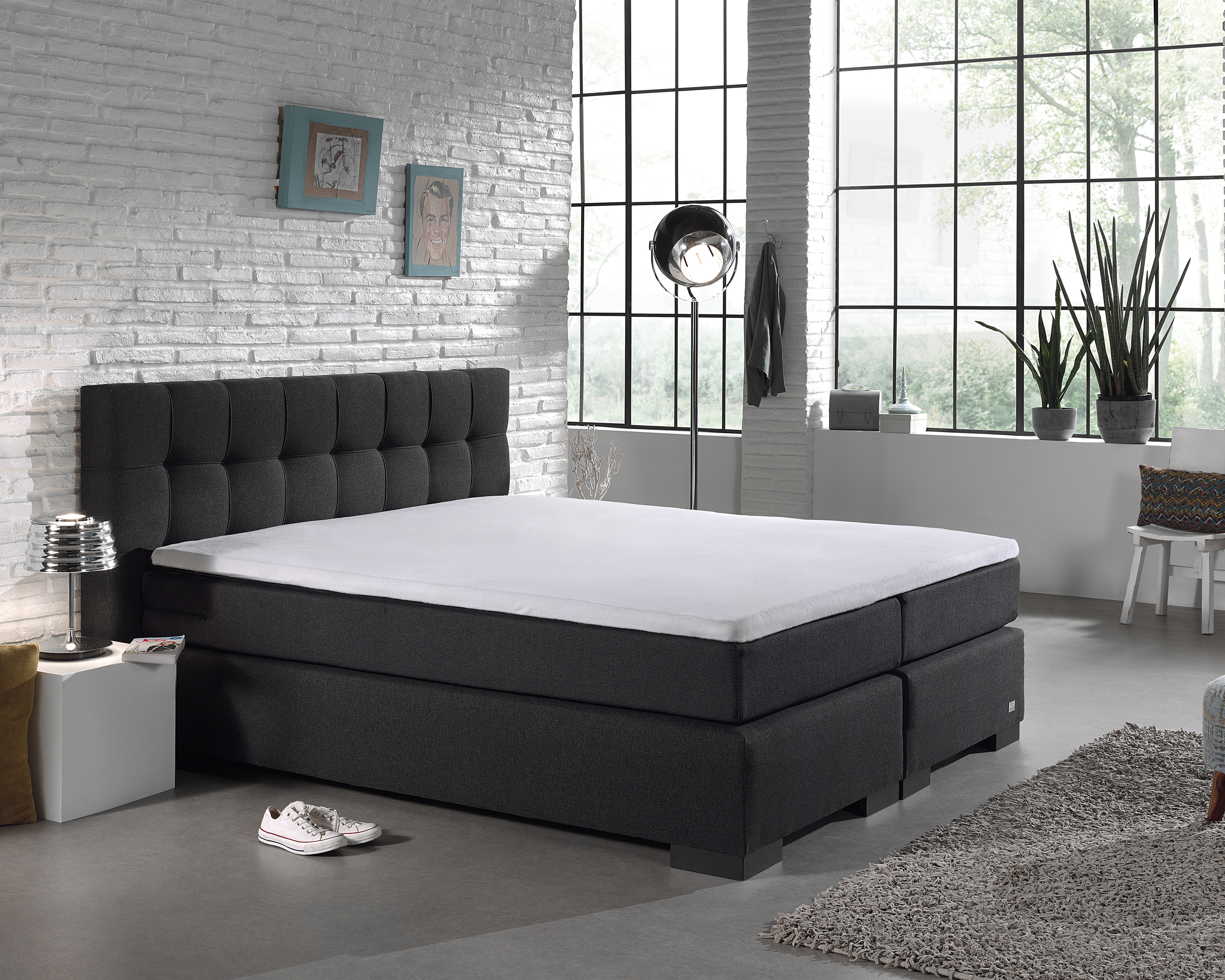 Molton Topper Hoeslaken 160 x 200/220