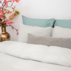 Mousseline Perkal Off Wit 140 x 200/220