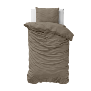 Mousseline Perkal Taupe 140 x 200/220