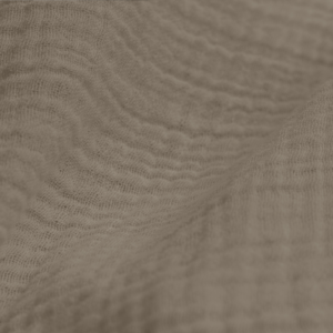 Mousseline Perkal Taupe 200 x 200/220