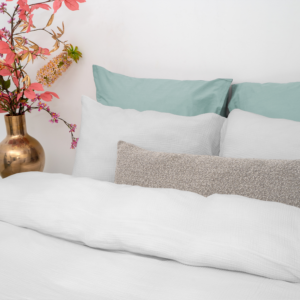 Mousseline Perkal Wit 200 x 200/220