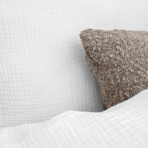 Mousseline Perkal Wit 200 x 200/220