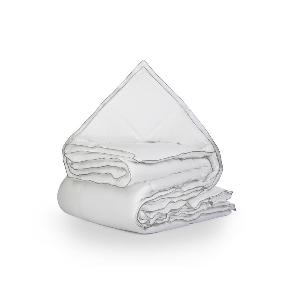 Percale Cotton Touch 4-Seizoenen Dekbed White - 200X220