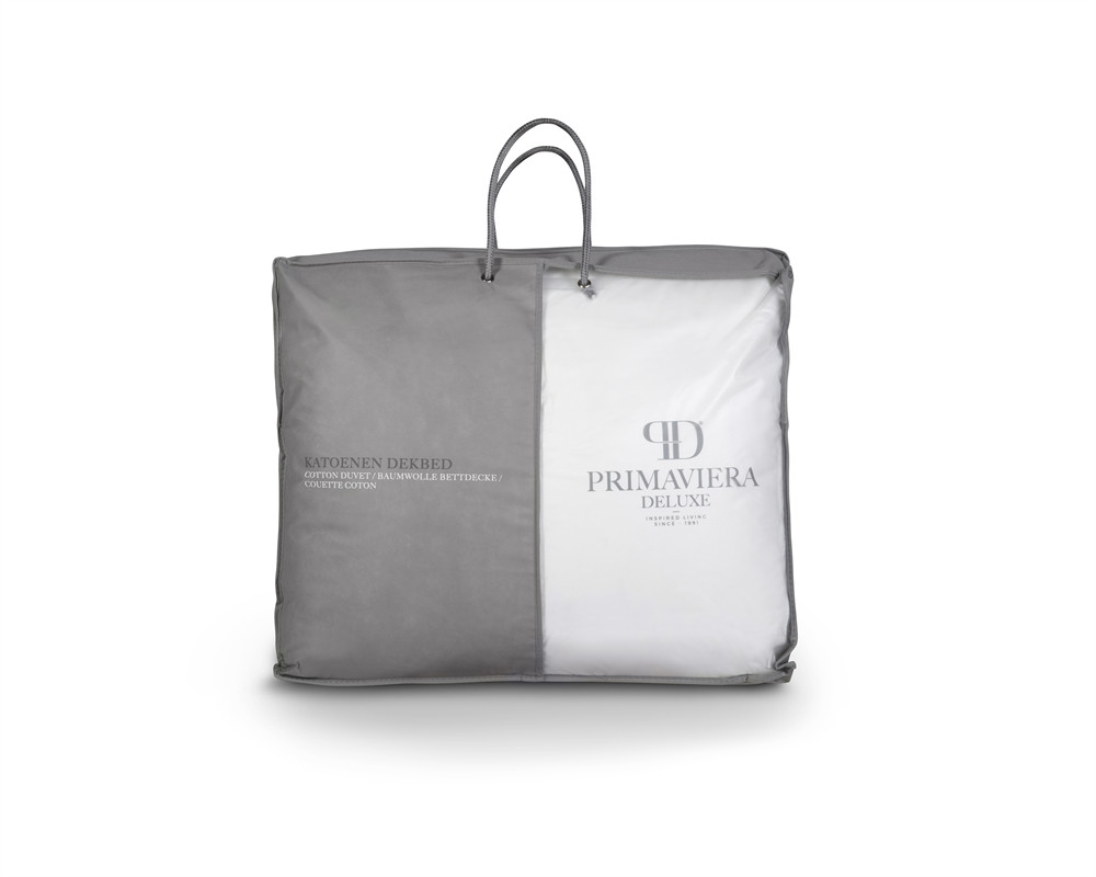 Percale Cotton Touch 4-Seizoenen Dekbed White - 200X220