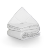 Percale Cotton Touch Enkel Dekbed Wit - 140X200