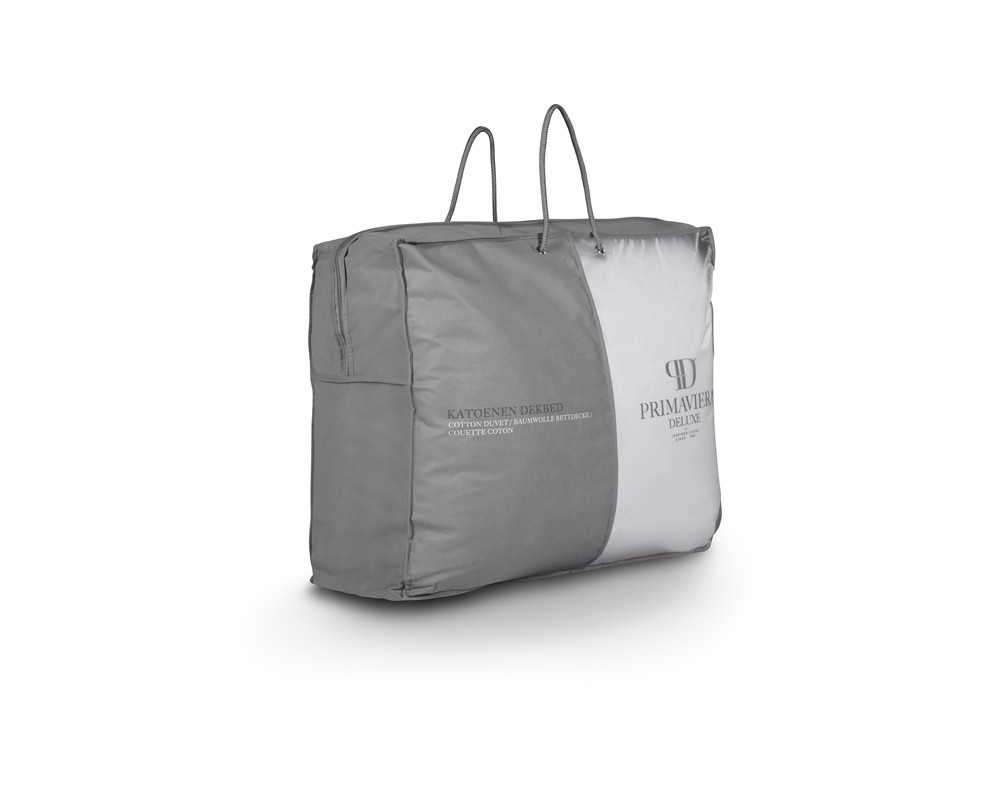 Percale Cotton Touch Enkel Dekbed Wit - 260X220