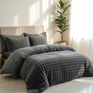 Pom Pom Antraciet 200 x 220