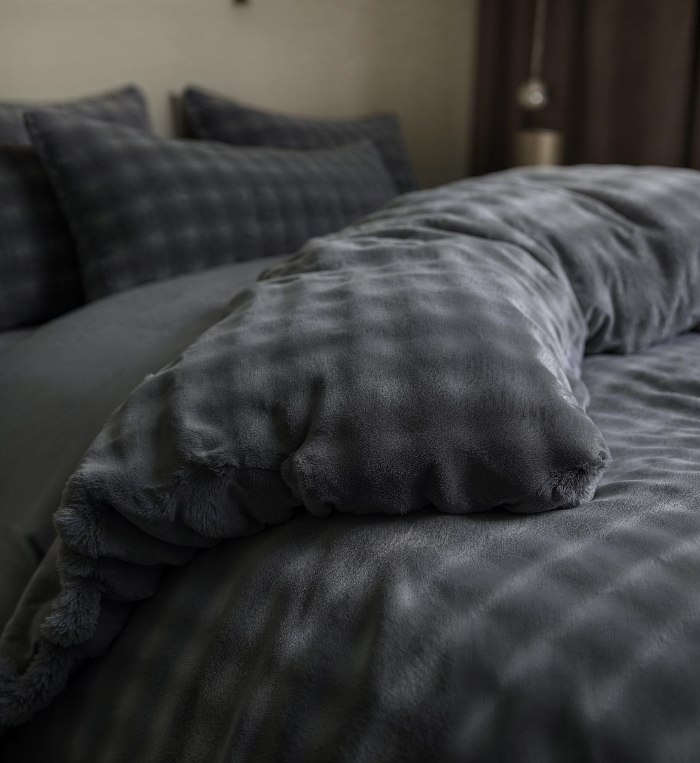 Pom Pom Antraciet 200 x 220