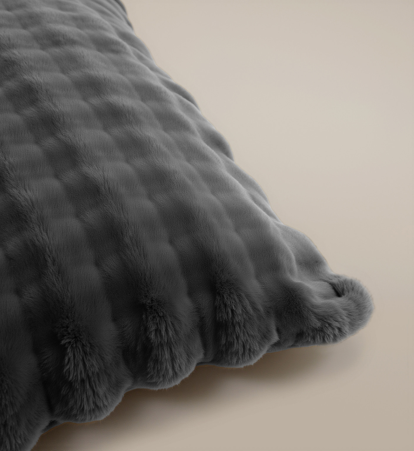 Pom Pom Antraciet 200 x 220