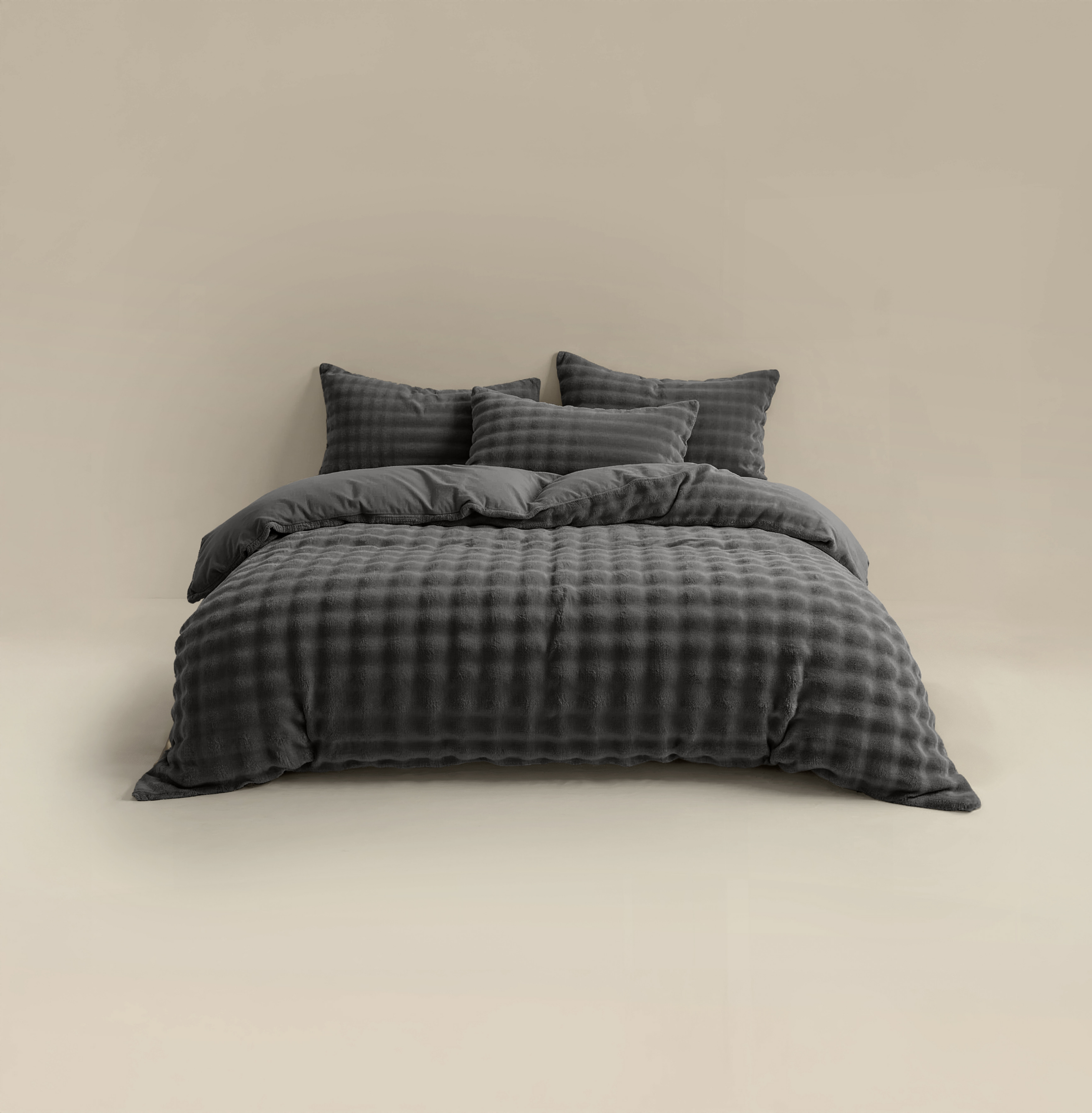 Pom Pom Antraciet 200 x 220