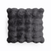 Pom Rabbit Fur sierkussen Antraciet 50 x 50