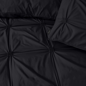 Punch Pintuck Zwart 200 x 200/220