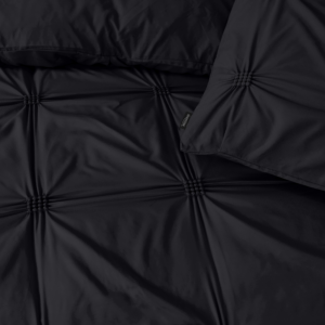 Punch Pintuck Zwart 240 x 200/220