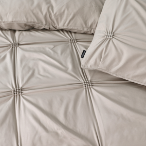 Punch pintuck Taupe 200 x 200/220