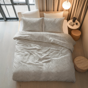 Rattan Zilvergrijs 200 x 200/220