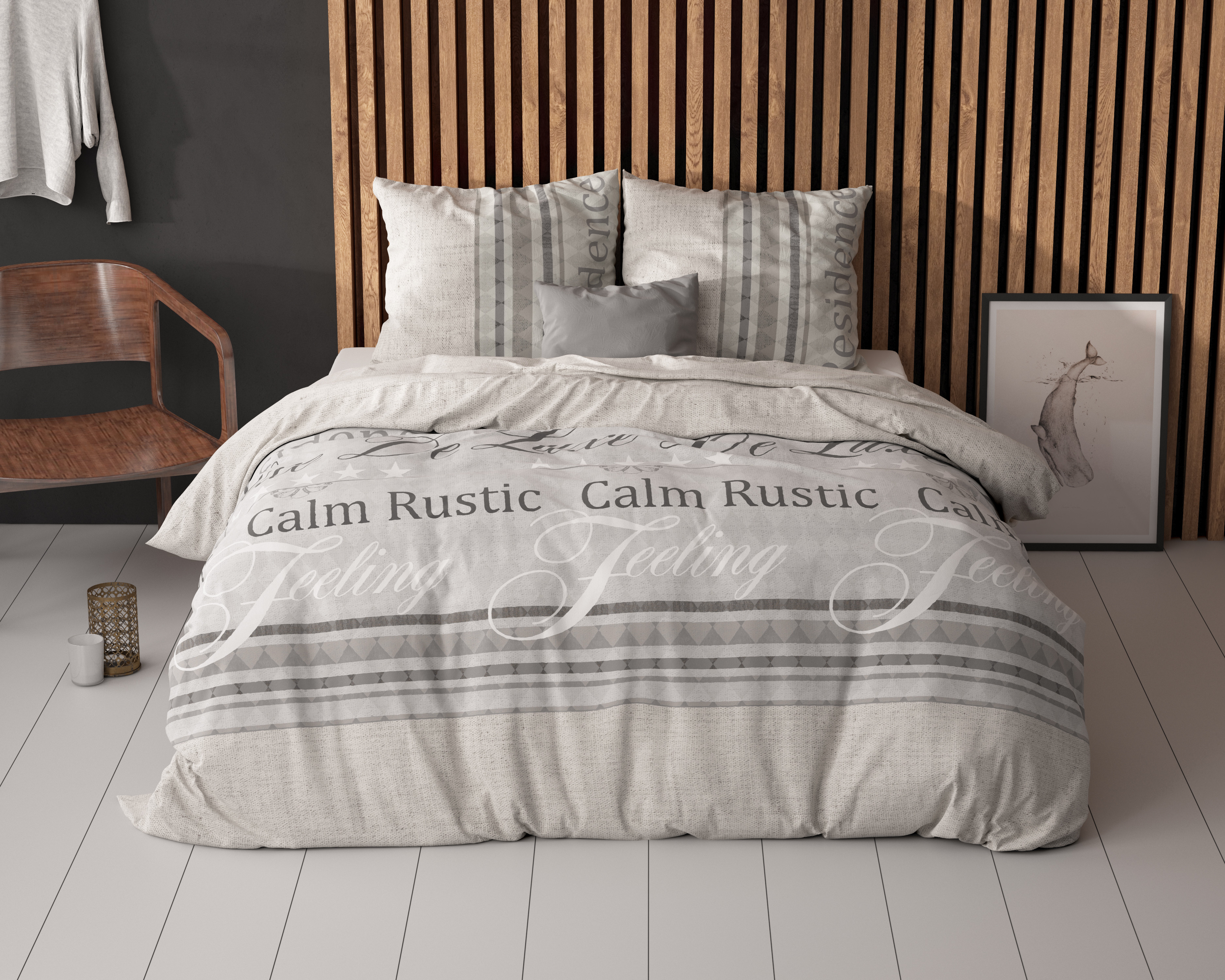 Residence Grijs 200 x 200/220