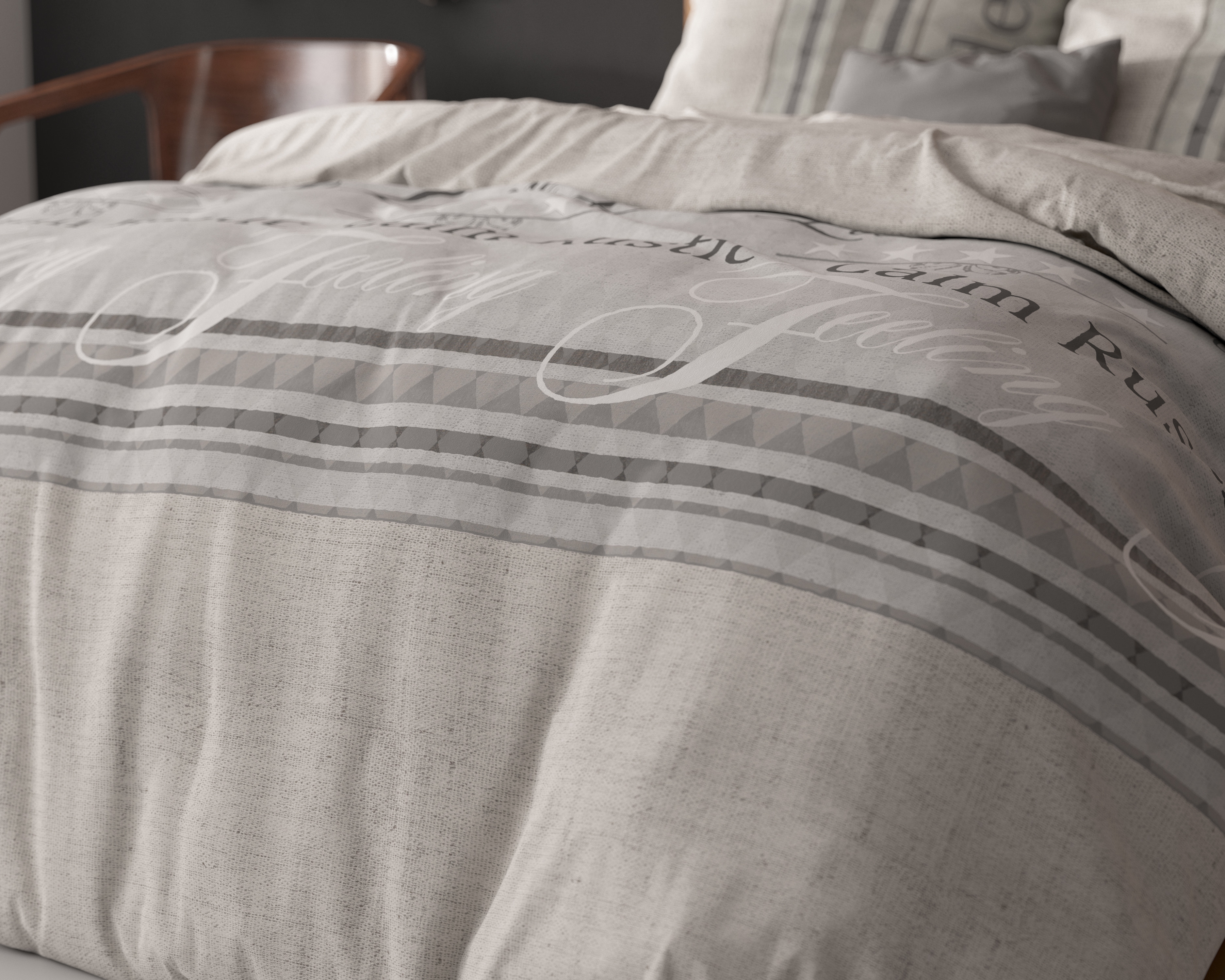 Residence Grijs 200 x 200/220