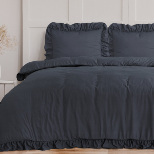 Ruffles Antraciet 200 x 200/220