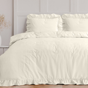 Ruffles Creme 200 x 200/220