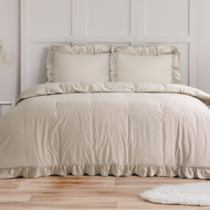 Ruffles Taupe 140 x 200/220