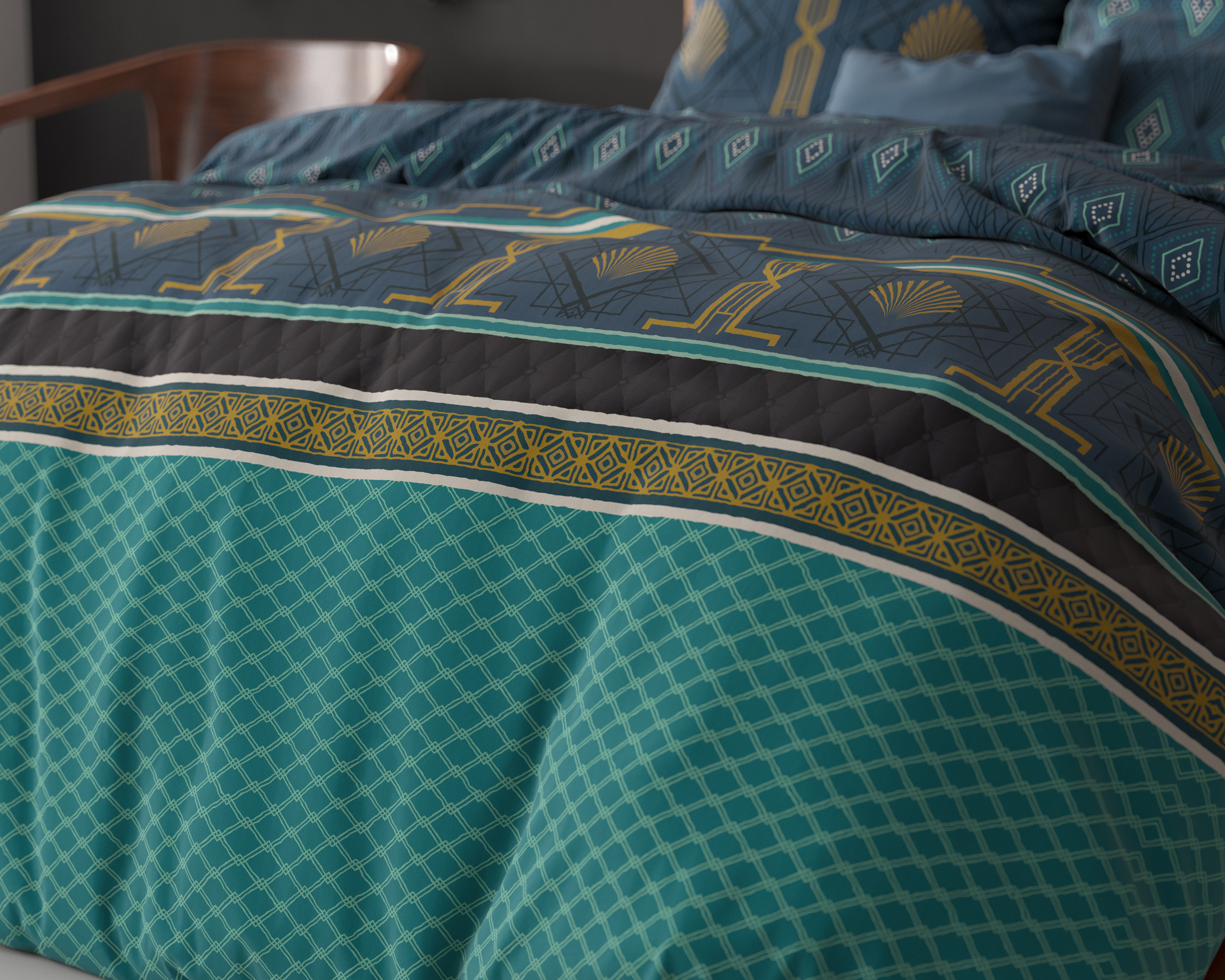 ST Xavier Groen 140x220