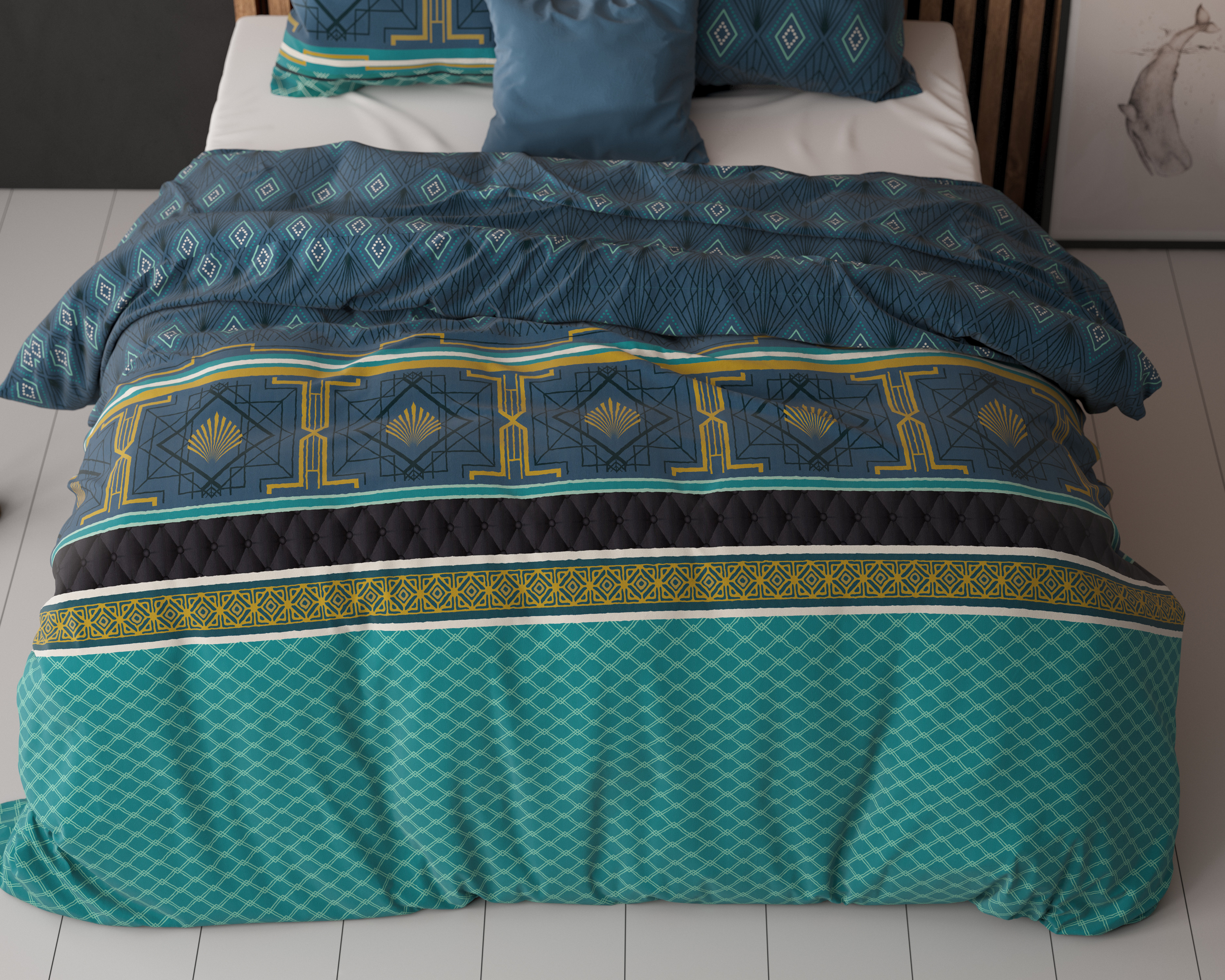 ST Xavier Groen 140x220