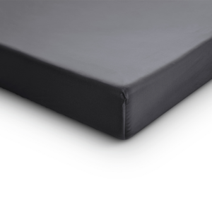 Satijnen Hoeslaken Antraciet 70 x 200