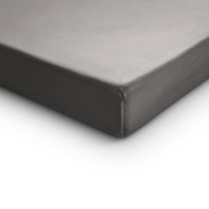 Satijnen Hoeslaken Grijs 180 x 220