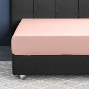 Satijnen Hoeslaken Roze 90 x 200