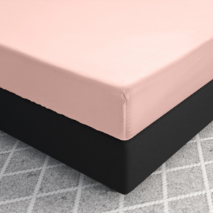 Satijnen Hoeslaken Roze 90 x 200