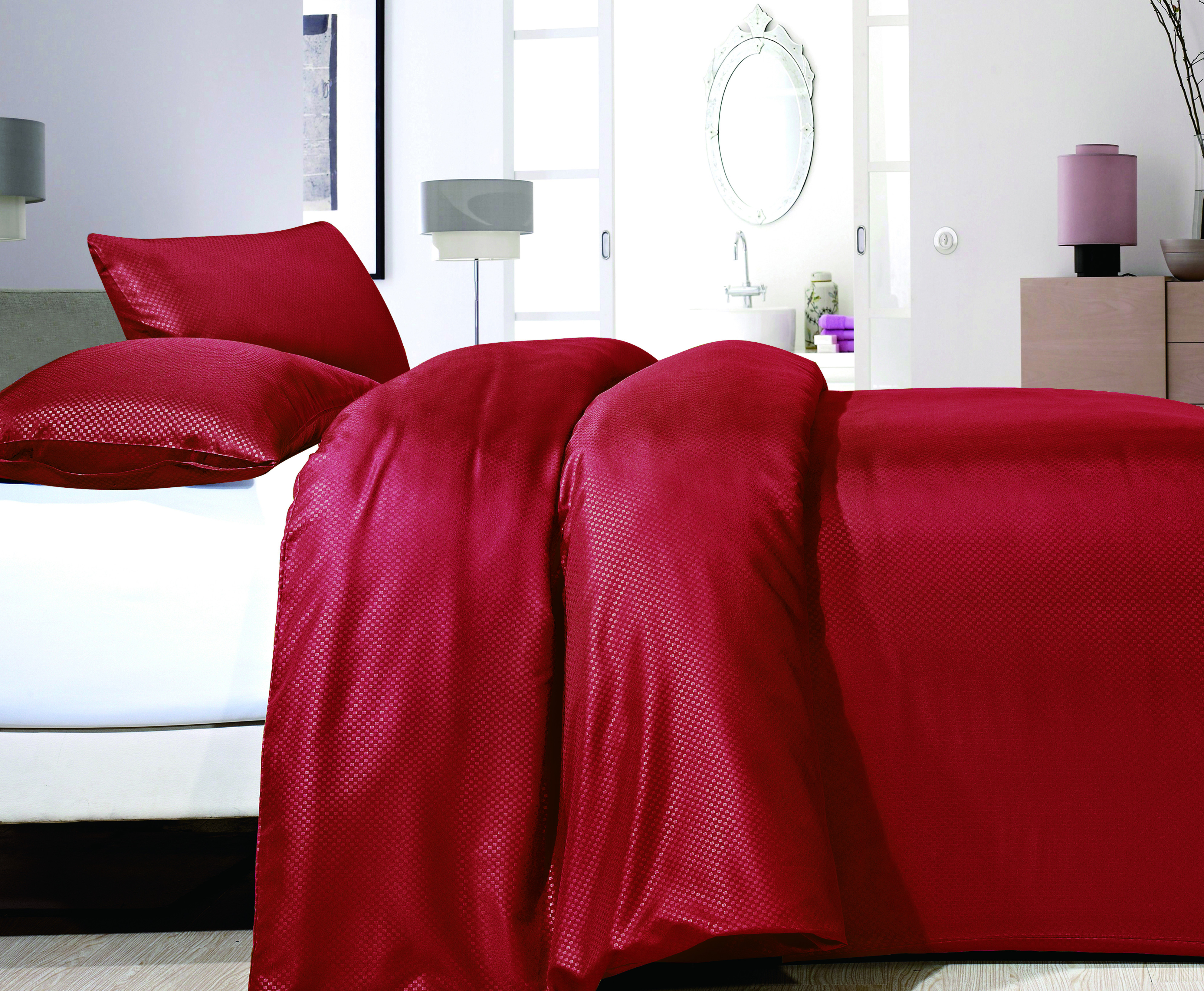 Satin Point Rood 200 x 220