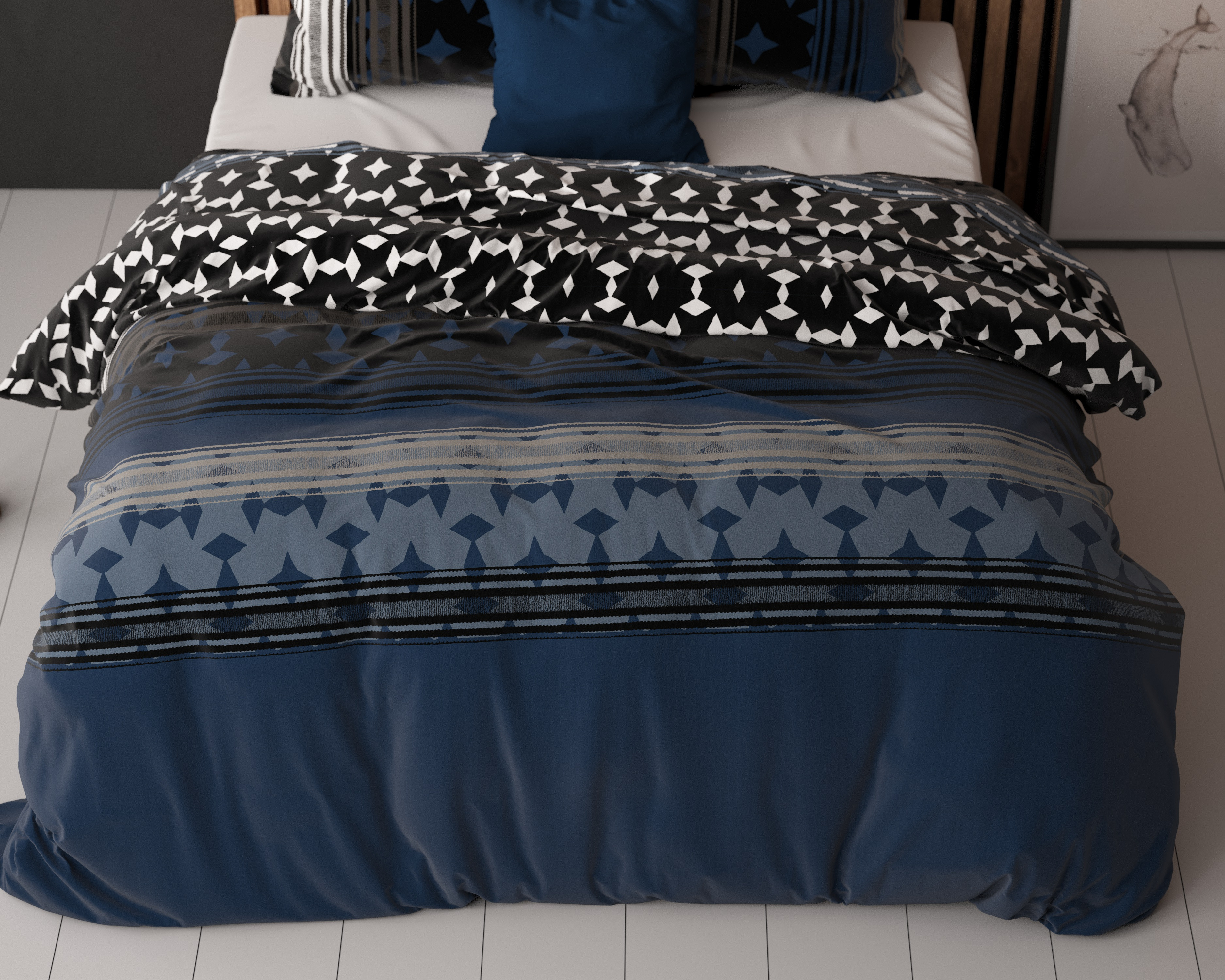 Scanda Navy 240 x 220