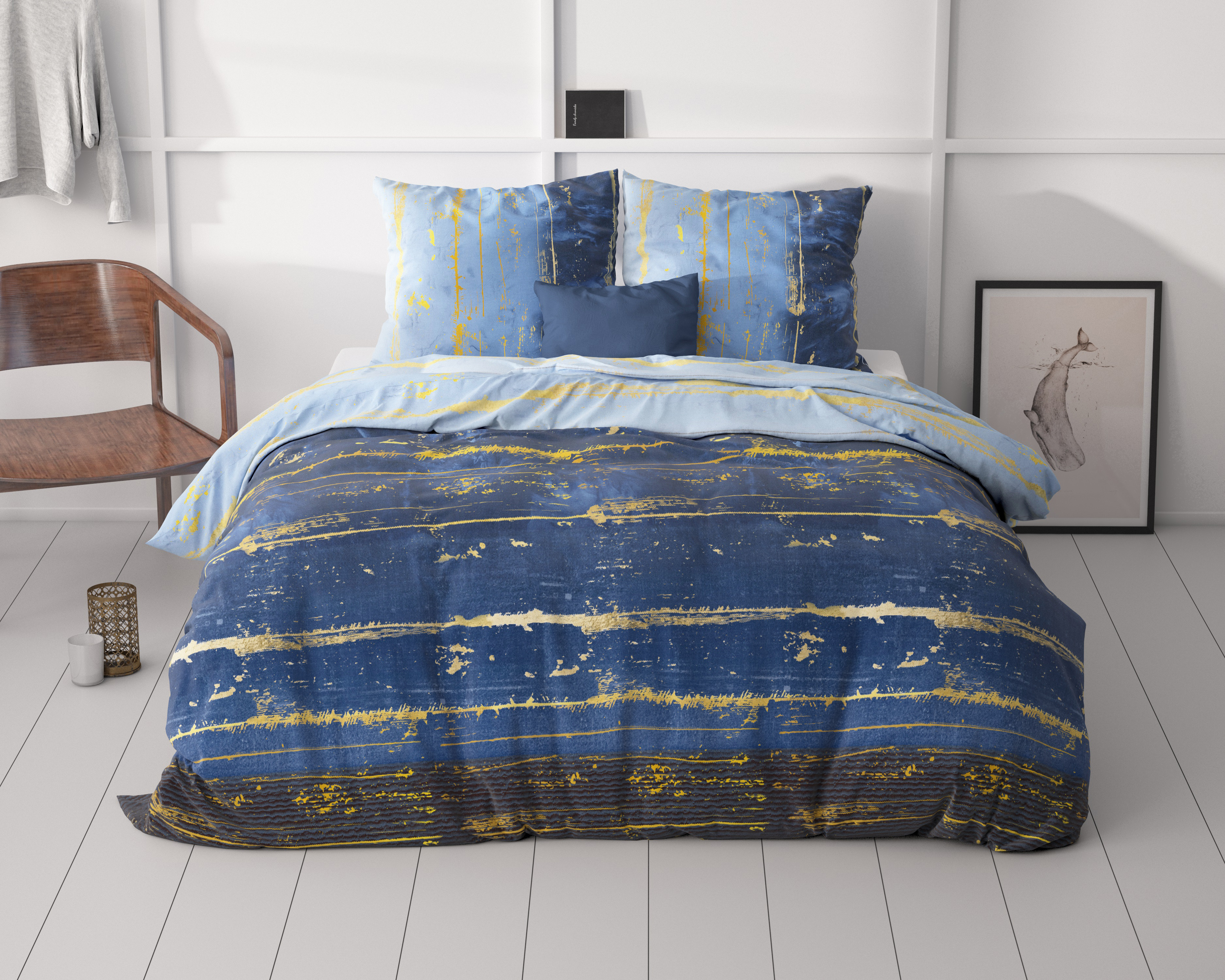 Scratchy Blauw 200 x 220