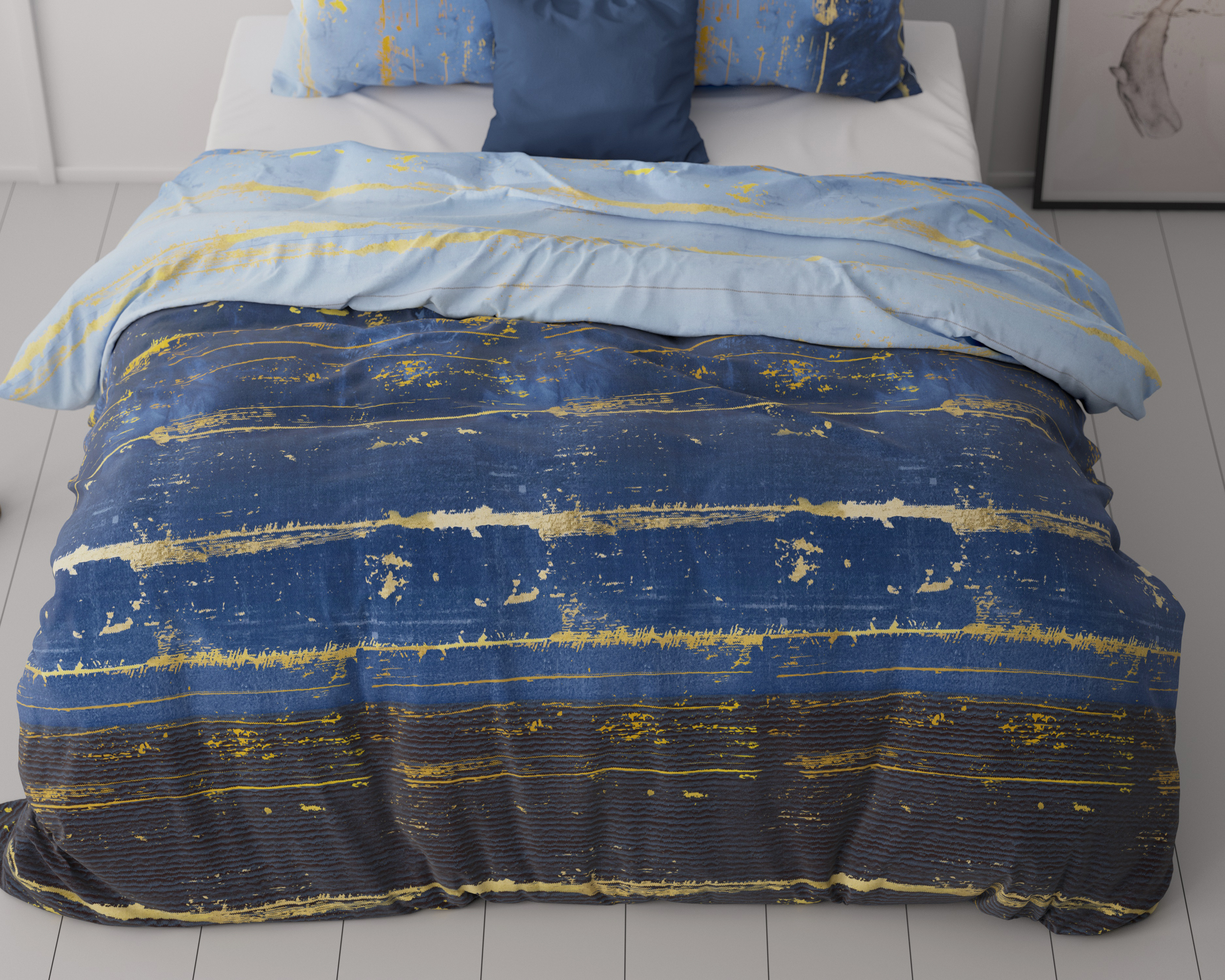 Scratchy Blauw 200 x 220