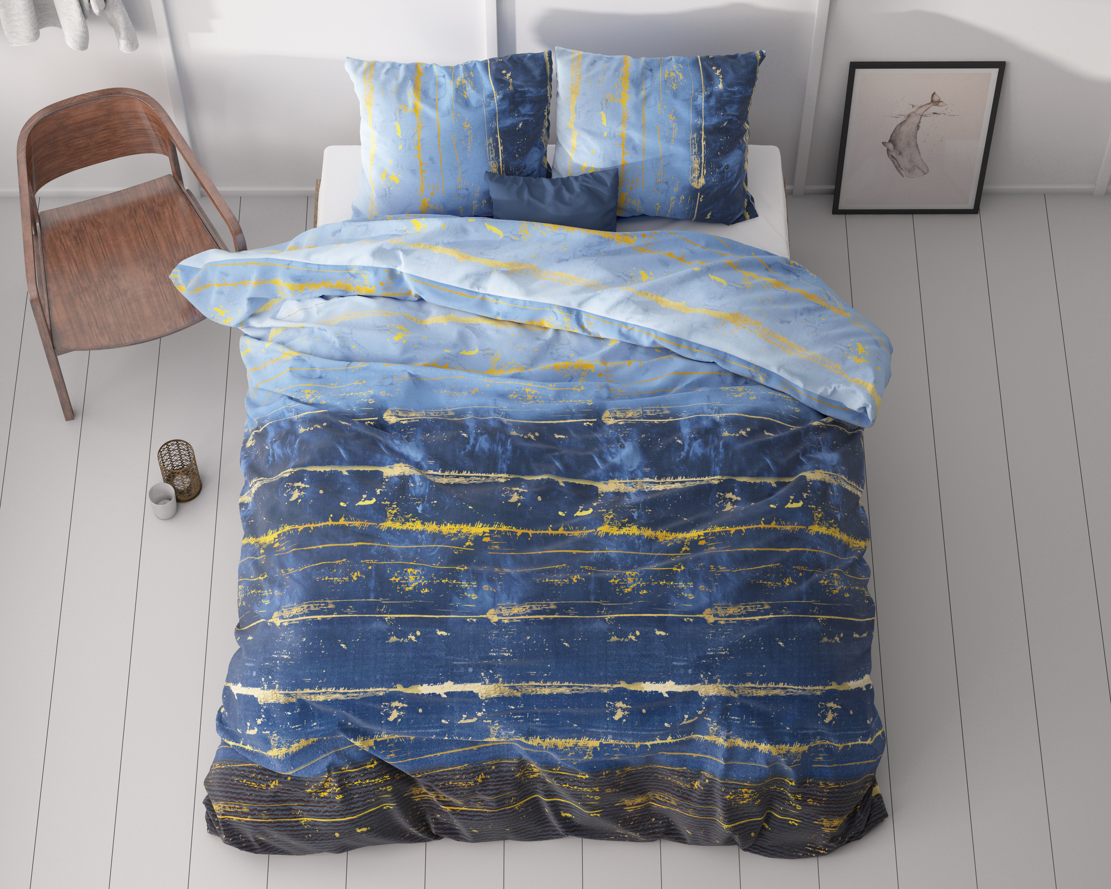 Scratchy Blauw 200 x 220