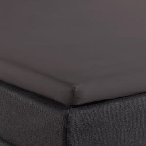 Splittopper Katoen Hoeslaken Antraciet 180 x 220